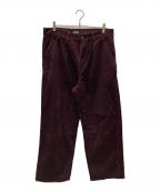 Schottショット）の古着「CORDUROY WORK PANTS」｜ボルドー