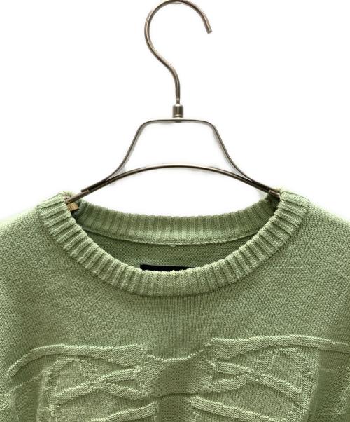 FUCKING AWESOME（ファッキンオーサム）FUCKING AWESOME (ファッキンオーサム) Skeleton Sweater グリーン サイズ:Mの古着・服飾アイテム