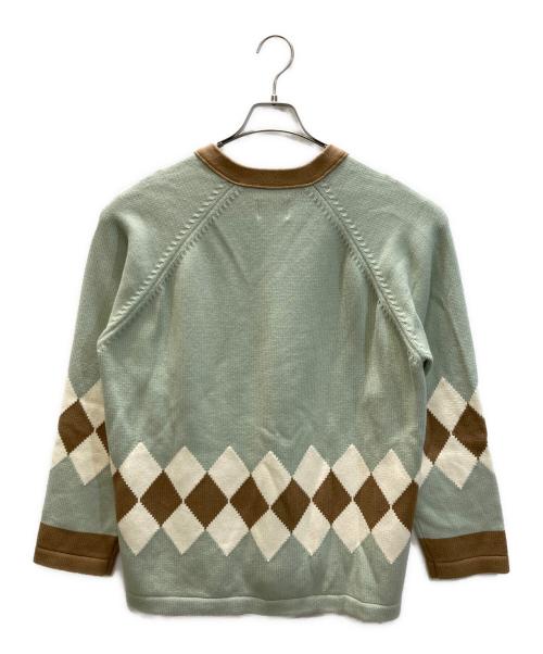 ballaholic（ボーラホリック）ballaholic (ボーラホリック) Easy Jersey Knit Sweater グリーン サイズ:Mの古着・服飾アイテム