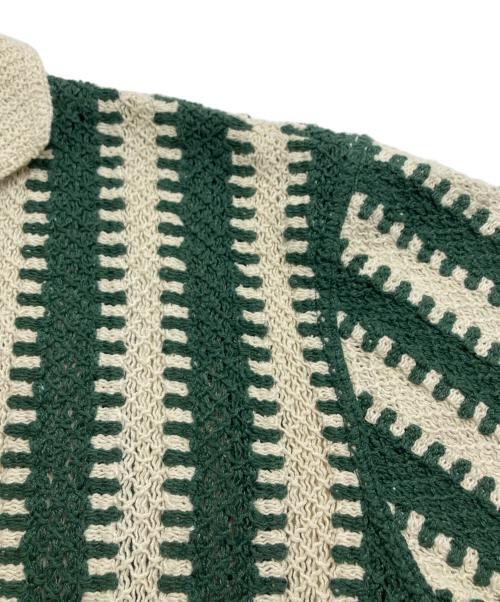 KITH（キス）KITH (キス) Keyon Crochet Pullover グリーン サイズ:SIZE Sの古着・服飾アイテム