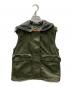 DIESEL（ディーゼル）の古着「フード付きベスト」｜グリーン