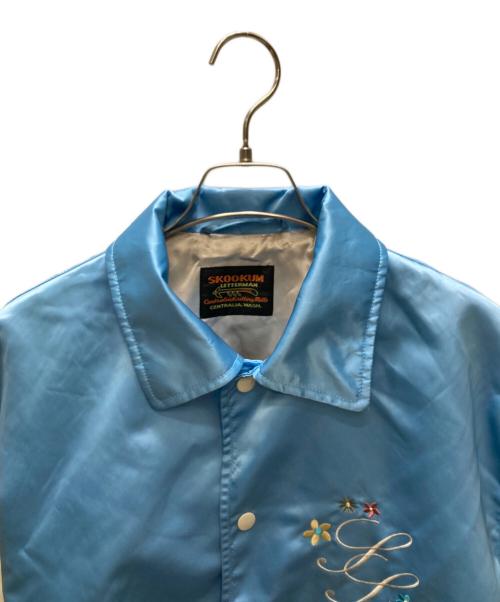 skookum（スクーカム）SKOOKUM (スクーカム) MONKEY TIME (モンキータイム) スカジャン ブルー サイズ:SIZE Sの古着・服飾アイテム