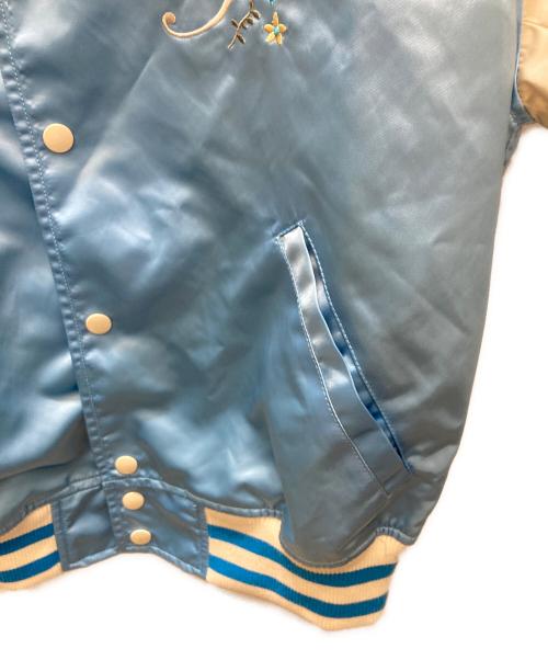 skookum（スクーカム）SKOOKUM (スクーカム) MONKEY TIME (モンキータイム) スカジャン ブルー サイズ:SIZE Sの古着・服飾アイテム