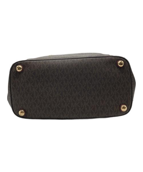 MICHAEL KORS（マイケル・コース）MICHAEL KORS (マイケル・コース) MK柄 トートバッグ ブラウンの古着・服飾アイテム