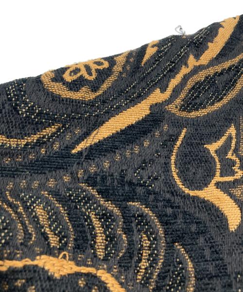 Radiate（ラディエイト）RADIATE (ラディエイト) ペイズリー柄コート ブラック×ブラウン サイズ:SIZE Freeの古着・服飾アイテム