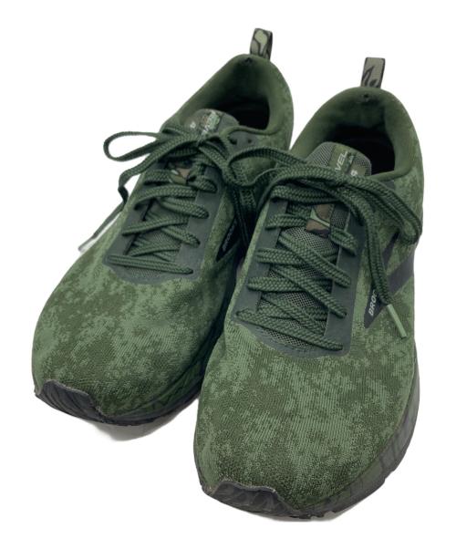 BROOKS（ブルックス）BROOKS (ブルックス) ランニングシューズ グリーン サイズ:27.0ｃｍの古着・服飾アイテム