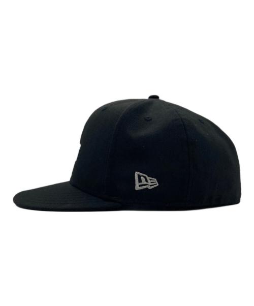 YOHJI YAMAMOTO（ヨウジヤマモト）YOHJI YAMAMOTO (ヨウジヤマモト) New Era (ニューエラ) キャップ ブラックの古着・服飾アイテム