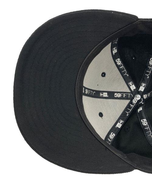 YOHJI YAMAMOTO（ヨウジヤマモト）YOHJI YAMAMOTO (ヨウジヤマモト) New Era (ニューエラ) キャップ ブラックの古着・服飾アイテム