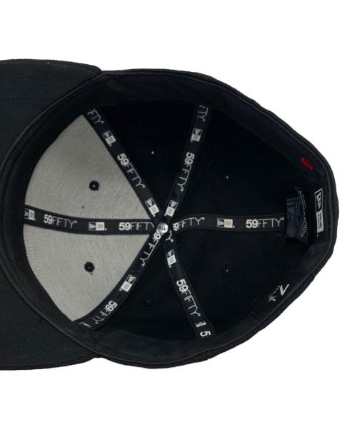 YOHJI YAMAMOTO（ヨウジヤマモト）YOHJI YAMAMOTO (ヨウジヤマモト) New Era (ニューエラ) キャップ ブラックの古着・服飾アイテム