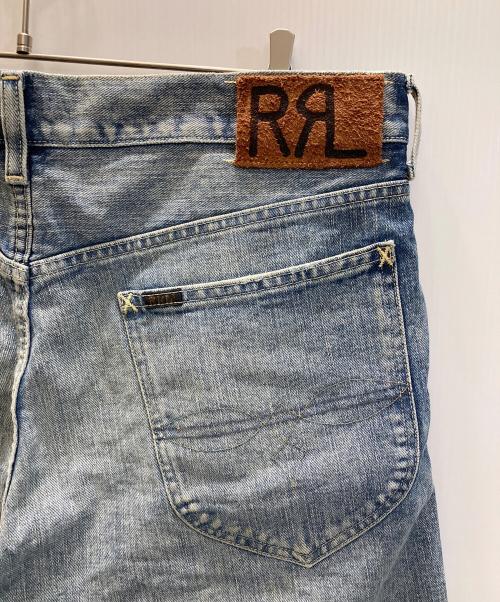 RRL（ダブルアールエル）RRL (ダブルアールエル) カットオフハーフデニムパンツ インディゴ サイズ:W34の古着・服飾アイテム