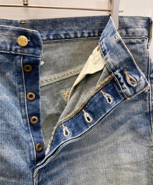RRL（ダブルアールエル）RRL (ダブルアールエル) カットオフハーフデニムパンツ インディゴ サイズ:W34の古着・服飾アイテム