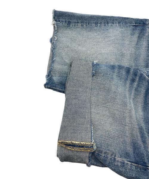 RRL（ダブルアールエル）RRL (ダブルアールエル) カットオフハーフデニムパンツ インディゴ サイズ:W34の古着・服飾アイテム