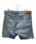 RRL (ダブルアールエル) カットオフハーフデニムパンツ インディゴ サイズ:W34：7000円