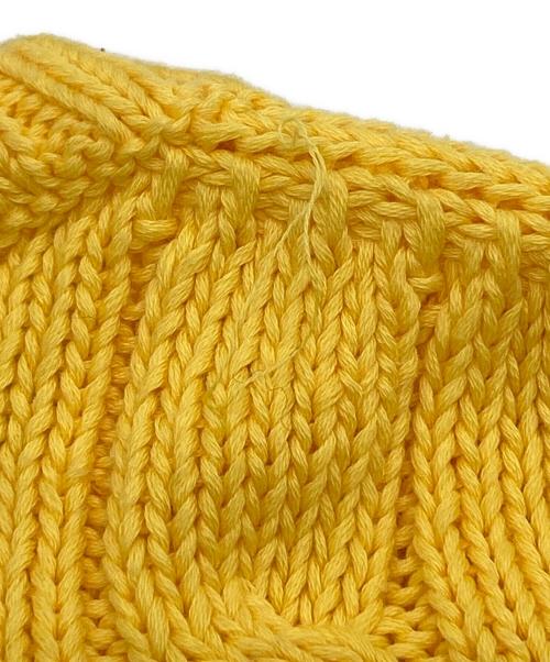 POLO RALPH LAUREN（ポロ・ラルフローレン）POLO RALPH LAUREN (ポロ・ラルフローレン) クルーネックニット イエロー サイズ:Mの古着・服飾アイテム