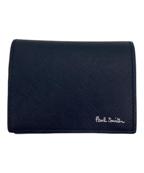 PAUL SMITH（ポールスミス）Paul Smith (ポールスミス) コンパクトウォレット ネイビーの古着・服飾アイテム