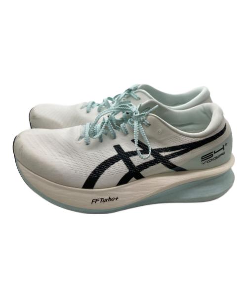 asics（アシックス）asics (アシックス) S4+ YOGIRI ホワイト×ブルー サイズ:28cmの古着・服飾アイテム