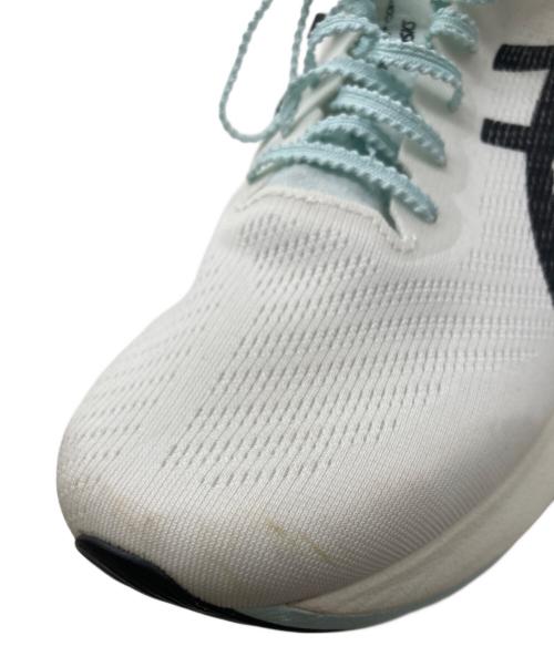 asics（アシックス）asics (アシックス) S4+ YOGIRI ホワイト×ブルー サイズ:28cmの古着・服飾アイテム