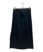 ISSEY MIYAKEイッセイミヤケ）の古着「プリーツスカート」｜ブラック