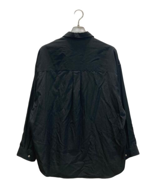 MAISON SPECIAL（メゾンスペシャル）MAISON SPECIAL (メゾンスペシャル) 2WAY Asymmetry Prime-Over Shirt ブラック サイズ:SIZE 01の古着・服飾アイテム