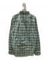 HUF (ハフ) MODAL LS PLAID SHIRT ブルー×ベージュ サイズ:M：5000円