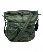 PORTERポーター）の古着「2WAY PX TANKER TOOL BAG S」｜グリーン