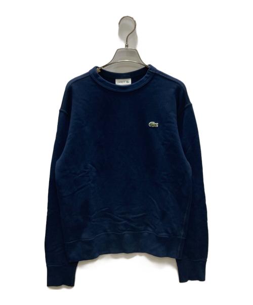 LACOSTE（ラコステ）LACOSTE (ラコステ) PREMIUM SWEAT CREW NECK ネイビー サイズ:Sの古着・服飾アイテム