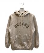 stussyステューシー）の古着「プルオーバーパーカー」｜ベージュ