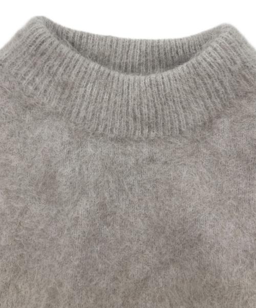 DES PRES（デ プレ）DES PRES (デ プレ) フォックスカシミヤ クルーネックベスト ベージュ サイズ:Freeの古着・服飾アイテム