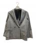 TOMORROW LAND（トゥモローランド）の古着「ウールサキソニー ダブルブレステッド4Bジャケット」｜グレー