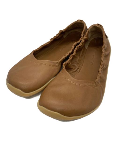 VIVOBARE FOOT（ビボベアフット）VIVOBARE FOOT (ビボベアフット) ASANA YIN バレエシューズ ブラウン サイズ:SIZE40の古着・服飾アイテム