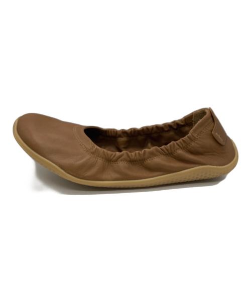 VIVOBARE FOOT（ビボベアフット）VIVOBARE FOOT (ビボベアフット) ASANA YIN バレエシューズ ブラウン サイズ:SIZE40の古着・服飾アイテム