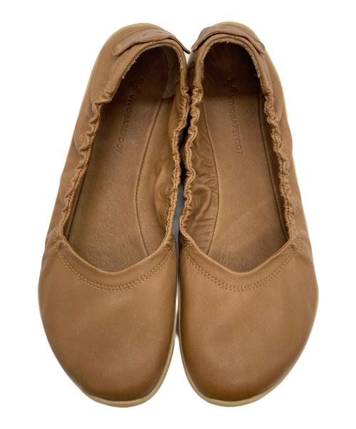 VIVOBARE FOOT（ビボベアフット）VIVOBARE FOOT (ビボベアフット) ASANA YIN バレエシューズ ブラウン サイズ:SIZE40の古着・服飾アイテム