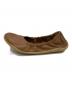 VIVOBARE FOOT (ビボベアフット) ASANA YIN バレエシューズ ブラウン サイズ:SIZE40：9000円