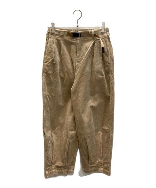 GRAMICCI（グラミチ）GRAMICCI (グラミチ) CORDUROY SOFT BALLOON PANTS ブラウン サイズ:Mの古着・服飾アイテム