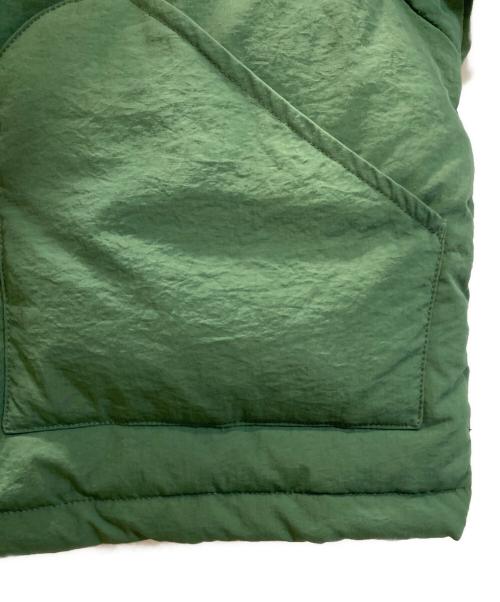 SIERRA DESIGNS（シエラデザインズ）SIERRA DESIGNS (シエラデザインズ) BEAMS BOY (ビームスボーイ) ショートスリーブ ダウン ジャケット グリーン サイズ:Mの古着・服飾アイテム