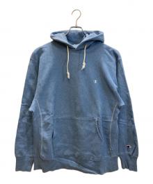 Champion（チャンピオン）の古着「90s リバースウィーブパーカー」｜ブルー