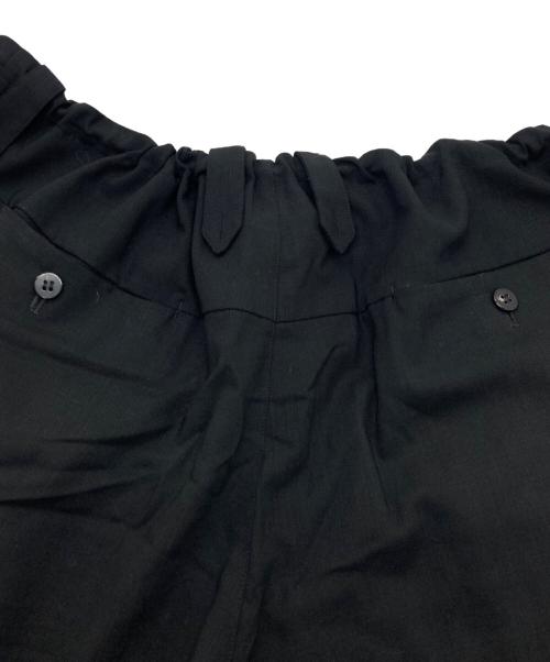 YANTOR（ヤントル）YANTOR (ヤントル) Torowool Tie Pants ブラック サイズ:Mの古着・服飾アイテム