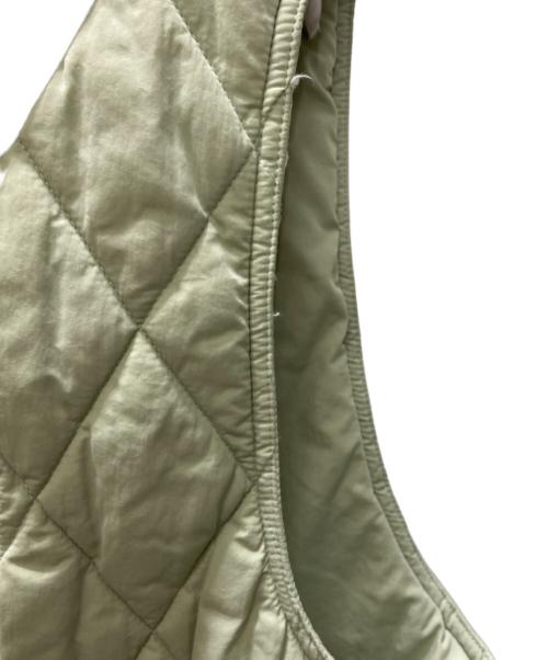 stussy（ステューシー）stussy (ステューシー) DIAMOND QUILTED VEST ダイアモンド キルティングベスト グリーン サイズ:Mの古着・服飾アイテム