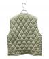 stussy (ステューシー) DIAMOND QUILTED VEST ダイアモンド キルティングベスト グリーン サイズ:M：15000円