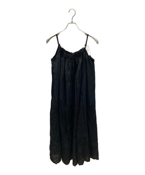 Spick and Span（スピック＆スパン）Spick and Span (スピック＆スパン) HYU ギャザーワンピース ブラック サイズ:SIZE 36 未使用品の古着・服飾アイテム