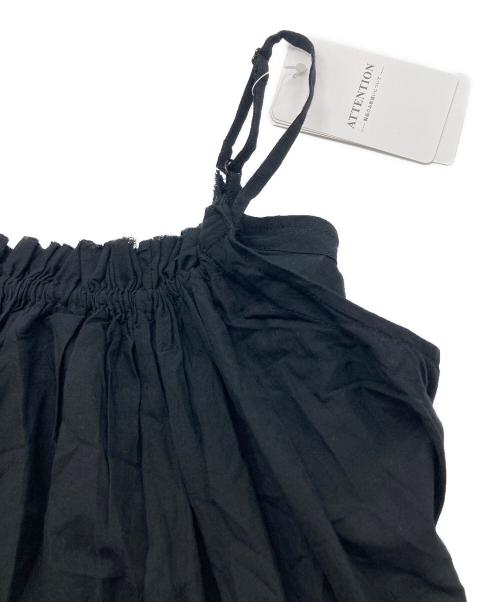 Spick and Span（スピック＆スパン）Spick and Span (スピック＆スパン) HYU ギャザーワンピース ブラック サイズ:SIZE 36 未使用品の古着・服飾アイテム