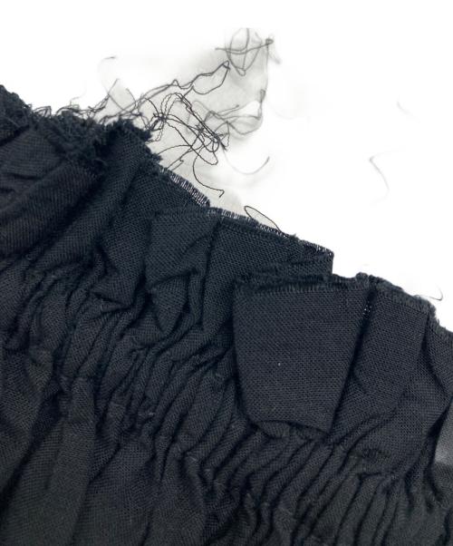 Spick and Span（スピック＆スパン）Spick and Span (スピック＆スパン) HYU ギャザーワンピース ブラック サイズ:SIZE 36 未使用品の古着・服飾アイテム