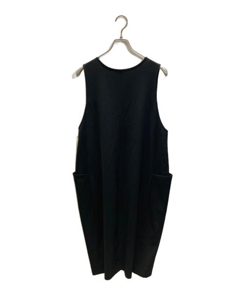 BEARDSLEY（ビアズリー）BEARDSLEY (ビアズリー) LIVETART コクーンジャンパースカート ブラック サイズ:SIZE 0の古着・服飾アイテム