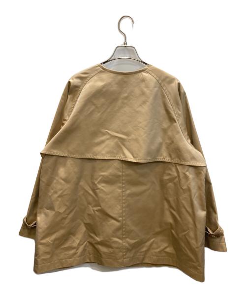 JOURNAL STANDARD（ジャーナルスタンダード）JOURNAL STANDARD (ジャーナルスタンダード) C/PEギャバ N/Cショートトレンチ ベージュ サイズ:M 未使用品の古着・服飾アイテム