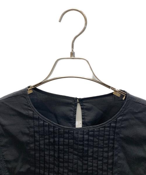 Spick and Span（スピック＆スパン）Spick and Span (スピックアンドスパン) エンブロイダリーレースピンタックブラウス ブラック サイズ:FREE 未使用品の古着・服飾アイテム