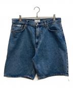 PALACE×Calvin Kleinパレス×カルバンクライン）の古着「ハーフデニムパンツ」｜インディゴ