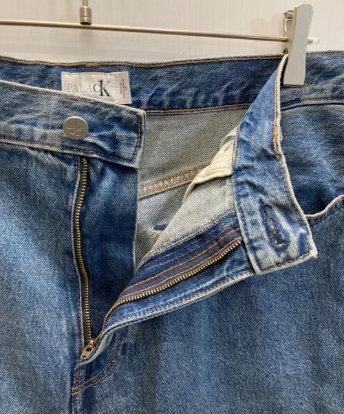 PALACE（パレス）PALACE (パレス) Calvin Klein (カルバンクライン) ハーフデニムパンツ インディゴ サイズ:SIZE 34の古着・服飾アイテム