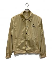 NEW BALANCE（ニューバランス）の古着「Shohei Signature Woven Nylon Jacket / ショウヘイ シグネチャー ウーブン ナイロン ジャケット」｜ベージュ