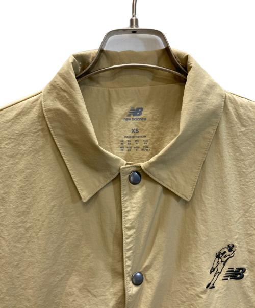 NEW BALANCE（ニューバランス）NEW BALANCE (ニューバランス) Shohei Signature Woven Nylon Jacket / ショウヘイ シグネチャー ウーブン ナイロン ジャケット ベージュ サイズ:SIZE XSの古着・服飾アイテム