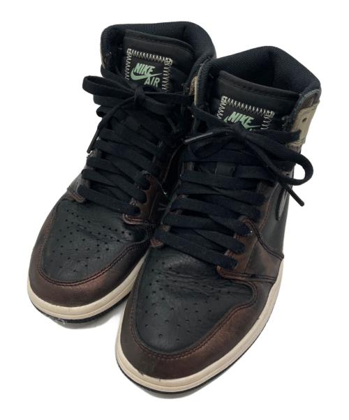 NIKE（ナイキ）NIKE (ナイキ) AIR JORDAN 1 HIGH OG RUST SHADOW / エア ジョーダン1 ハイ OG ラストシャドウ ブラック サイズ:SIZE 25cmの古着・服飾アイテム
